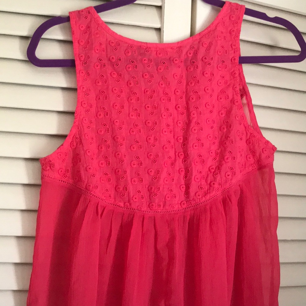 Sheer Racer back tank top - Picture 3 of 4